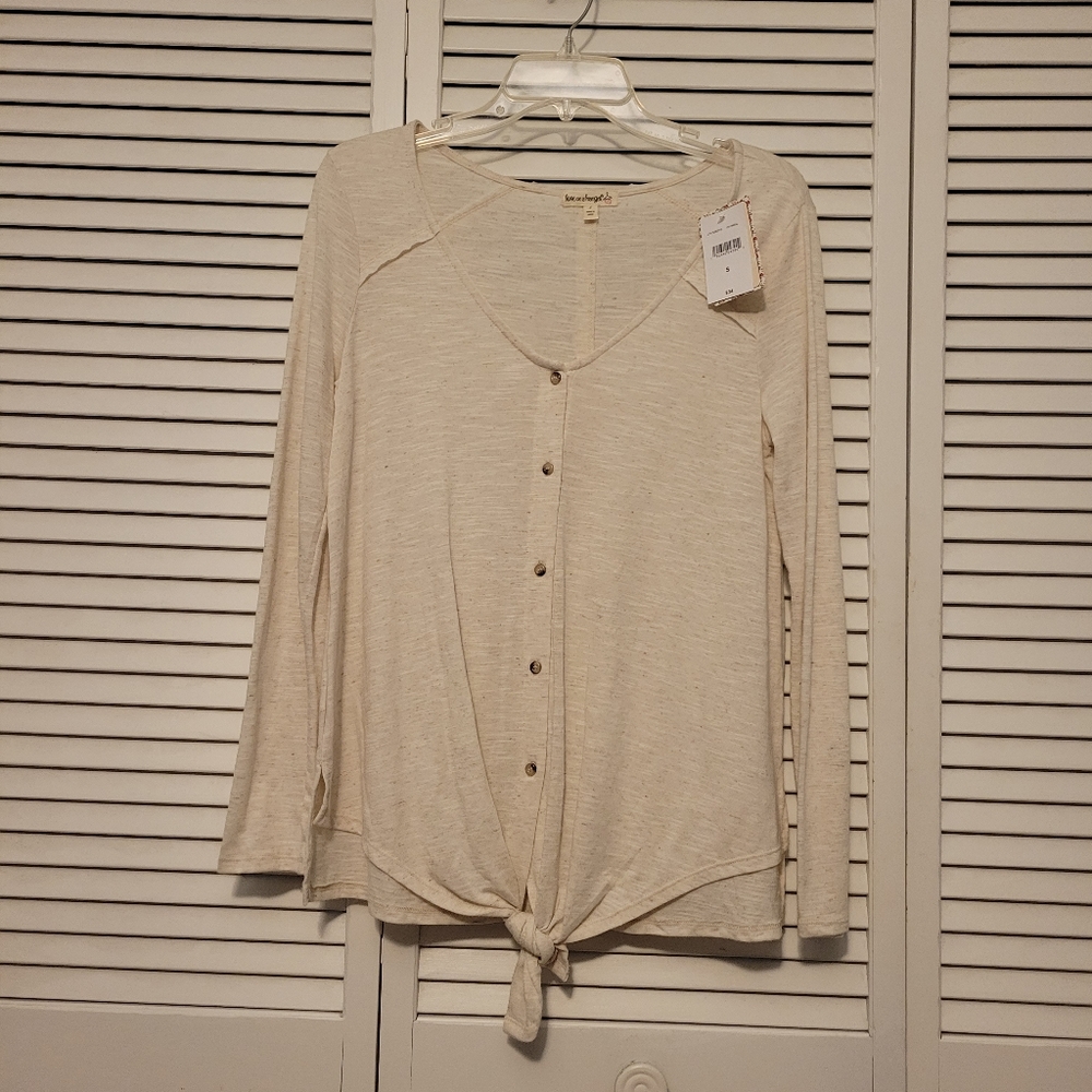love on a hanger top NWT